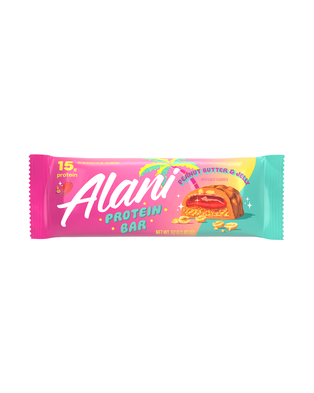 Alani Nu Protein Bar - Peanut Butter & Jelly G9 - image 2