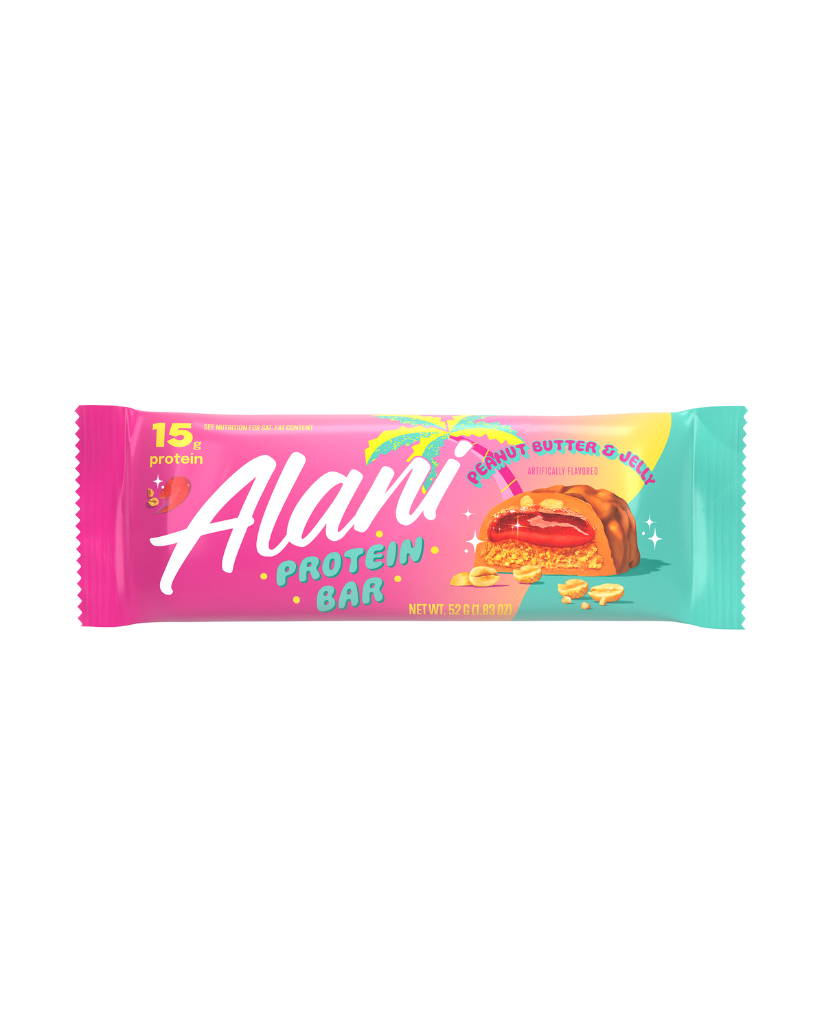 Alani Nu Protein Bar - Peanut Butter & Jelly G9 - image 2