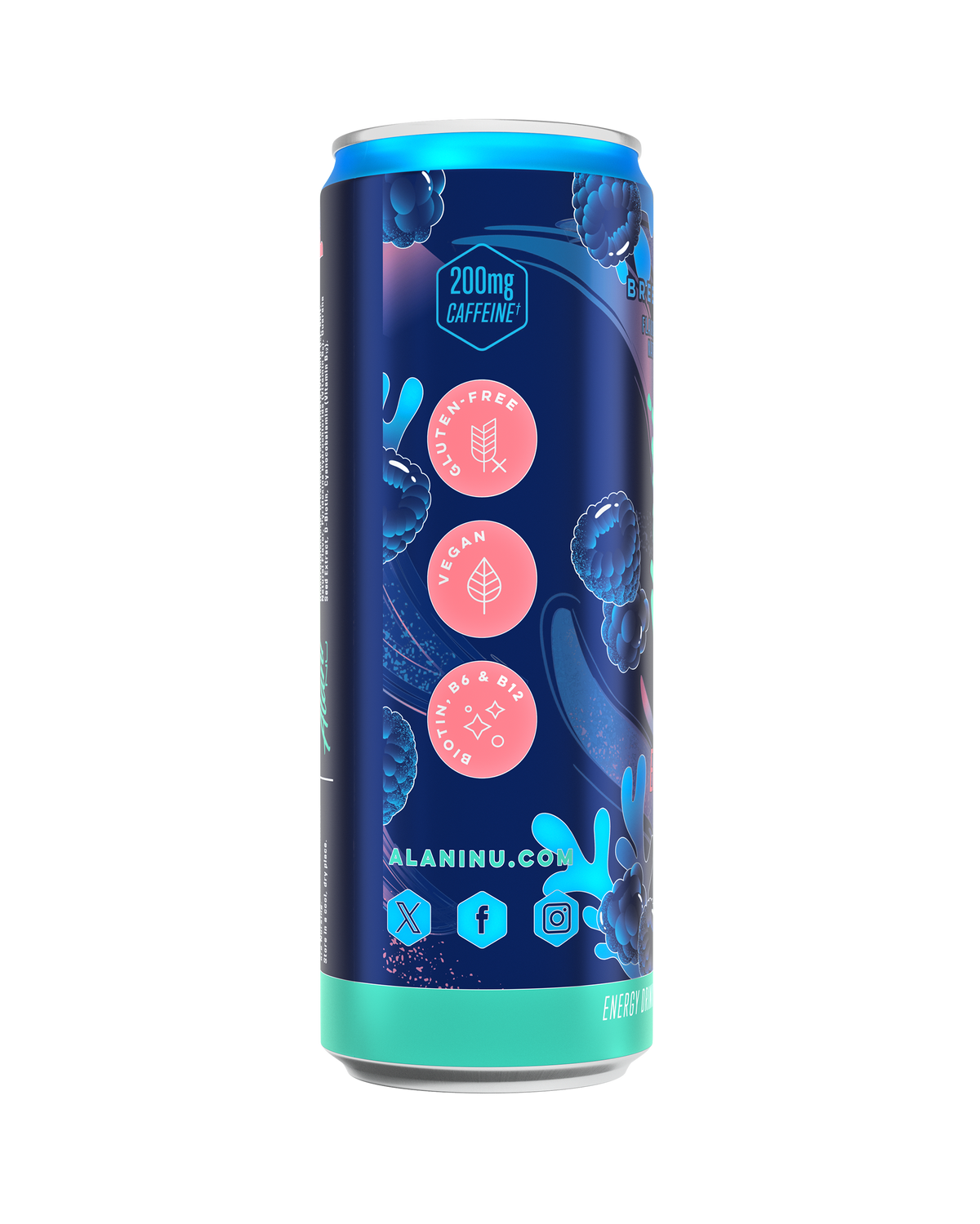 Alani Nu Energy Drink - Breezeberry B5 - image 2