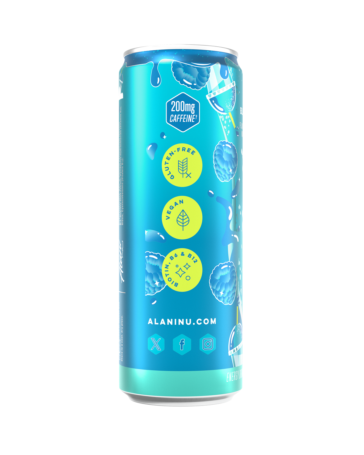 Alani Nu Energy Drink - Blue Slush N7 - image 2