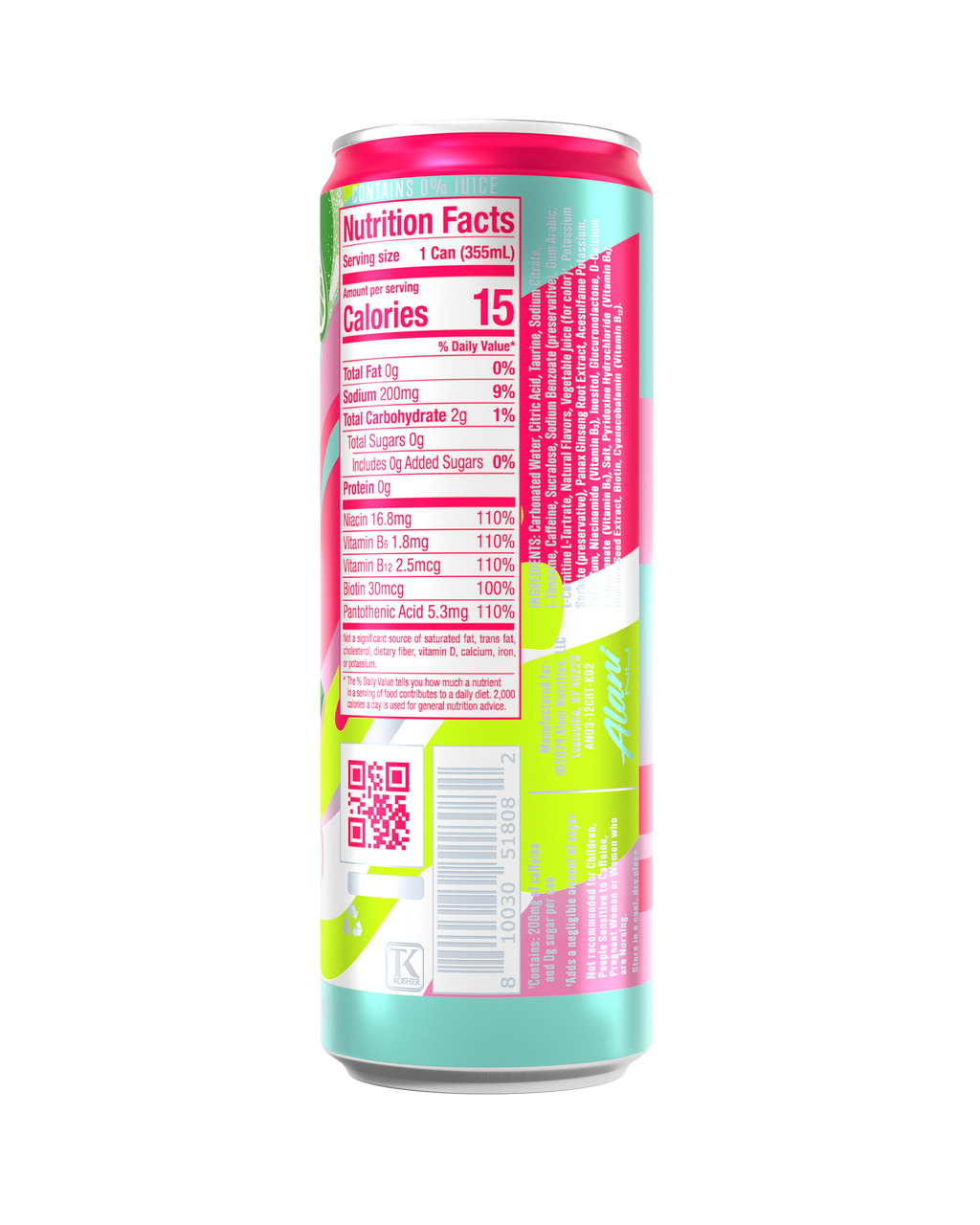 Alani Nu Energy Drink - Cherry Twist M4 - image 3