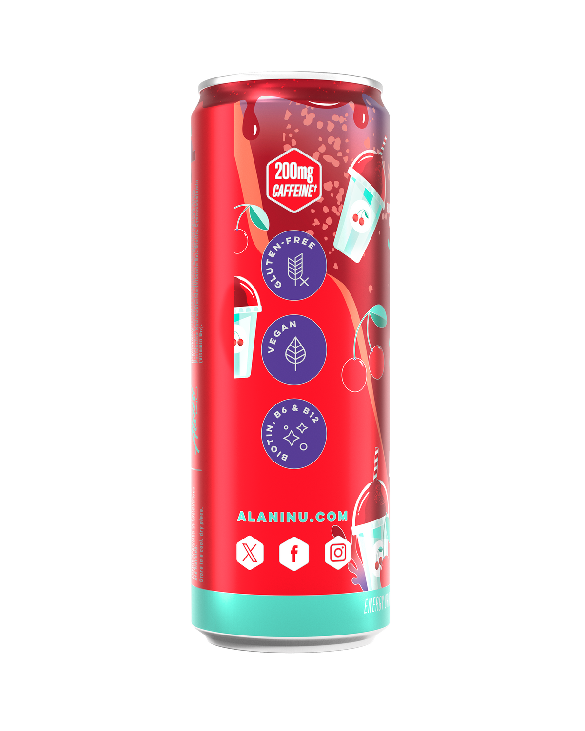 Alani Nu Energy Drink - Cherry Slush O0 - image 2