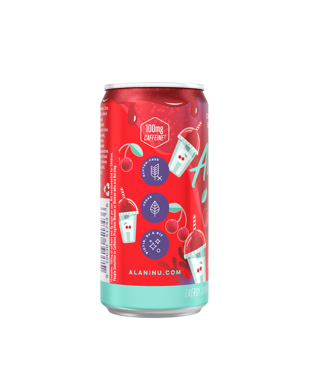 Alani Nu Mini Energy - Cherry Slush X6 - image 2