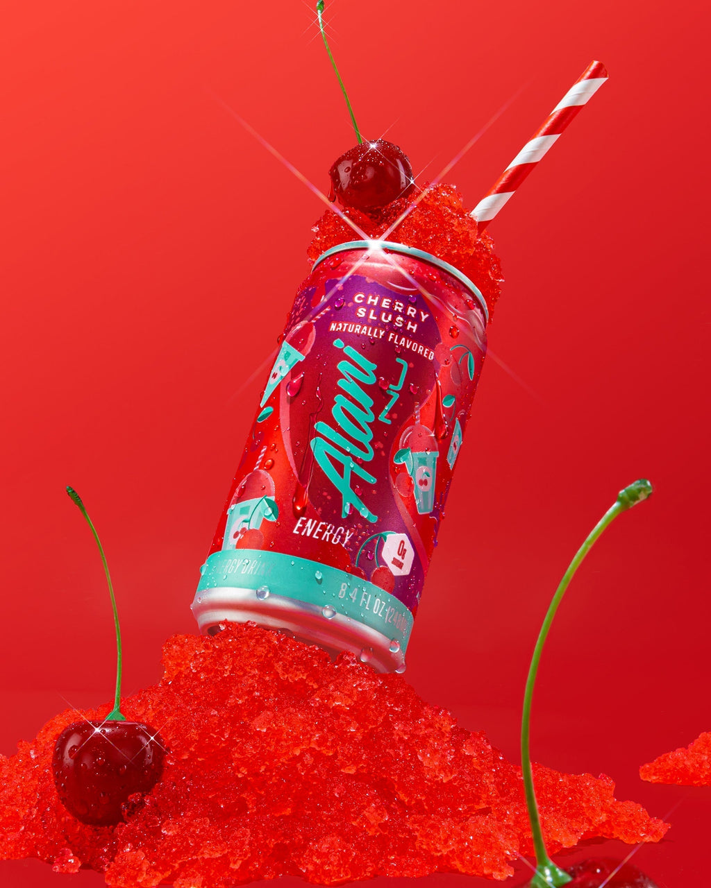 Alani Nu Mini Energy - Cherry Slush X6 - image 4