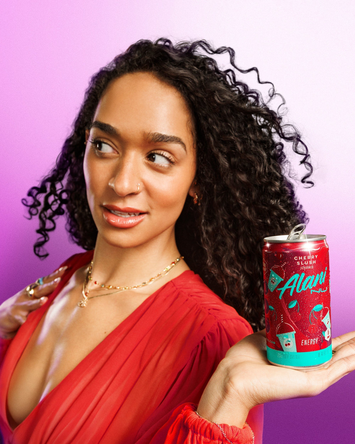 Alani Nu Mini Energy - Cherry Slush X6 - image 5