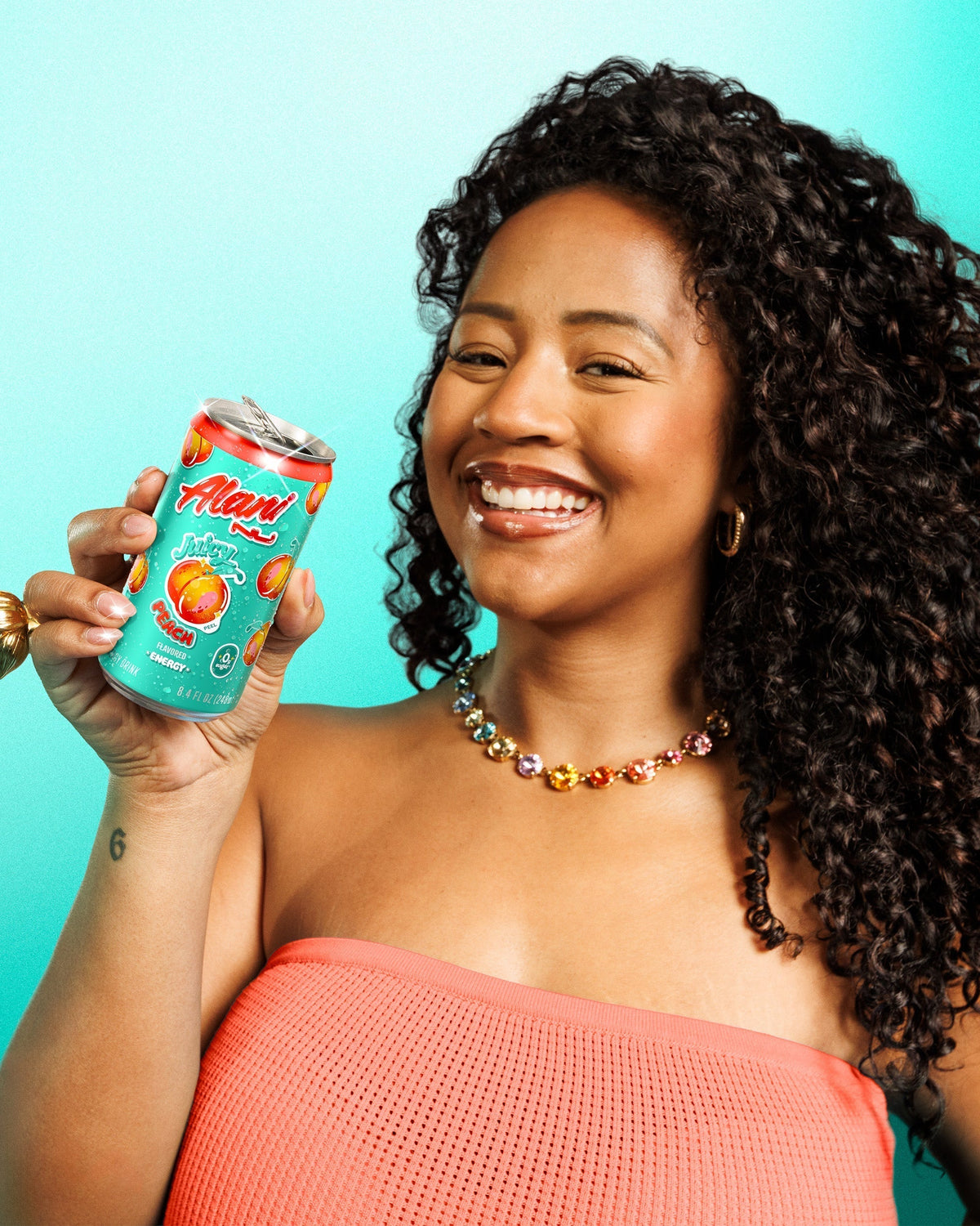 Alani Nu Mini Energy - Juicy Peach L2 - image 5