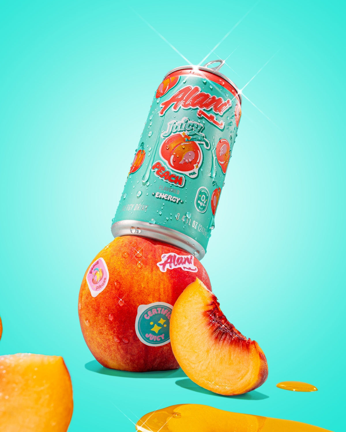 Alani Nu Mini Energy - Juicy Peach L2 - image 4